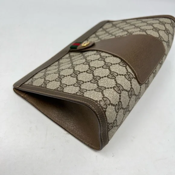 Brown Patterned Shoulder Bag - Picture 6 of 16